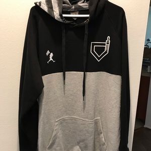 Baseballism Paint The Black Hoodie